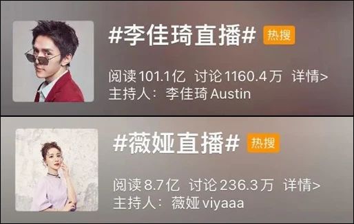 薇娅VS李佳琦！电商直播之争对比分析